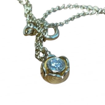 Flower Power guld 18kt med brilliant