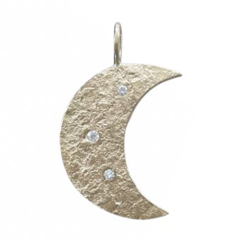 Luna - Guld 14kt & brillianter
