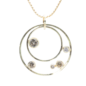 Orbit - Guld 14kt & brillianter