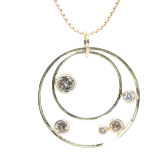Orbit - Guld 14kt & brillianter